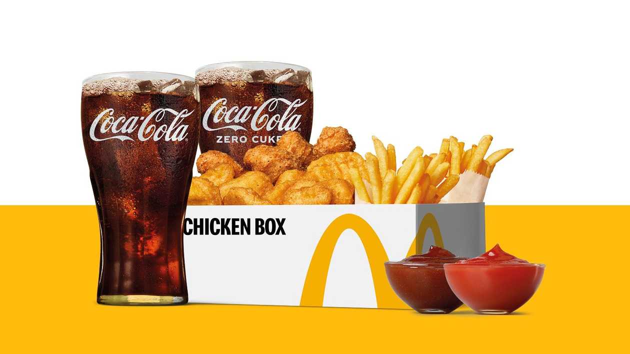Chicken Sharing Box + 2 x nápoj