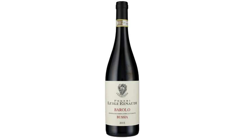 Wino czerwone Barolo Bussia Luigi Einaudi 2015 włoskie wytrawne 0,75 L
