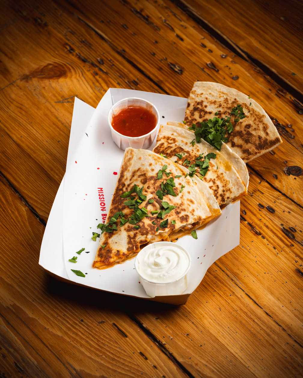 Quesadilla with beef