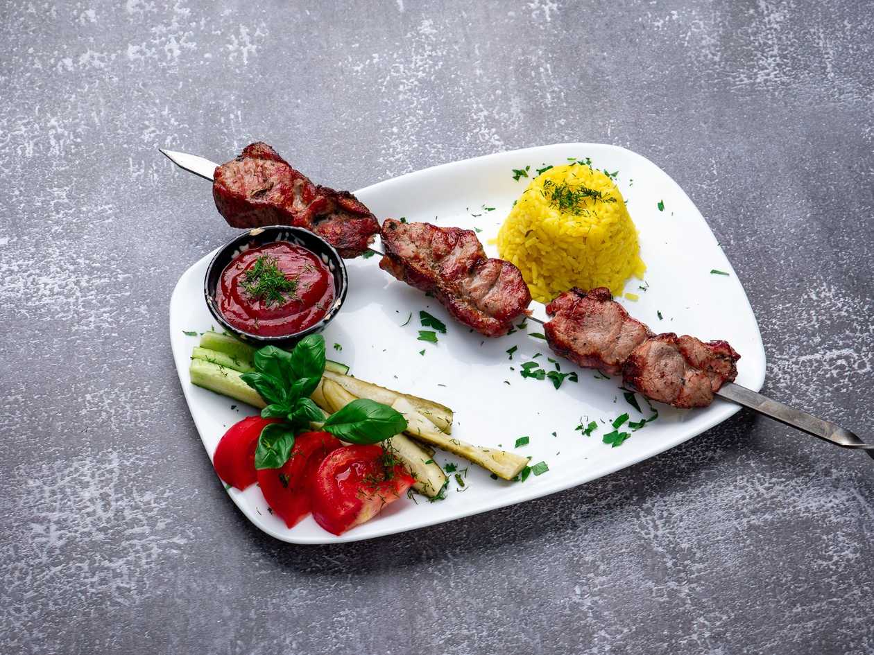 Natural Pork Neck Shashlik