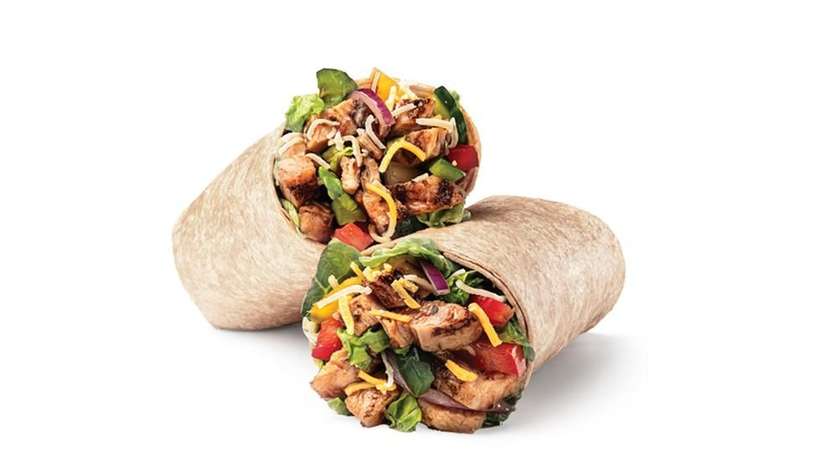 Chicken teriyaki wrap