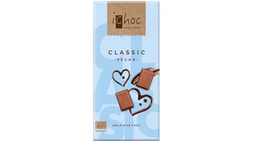 iChoc - Bio vegan čokoláda CLASSIC 80 g