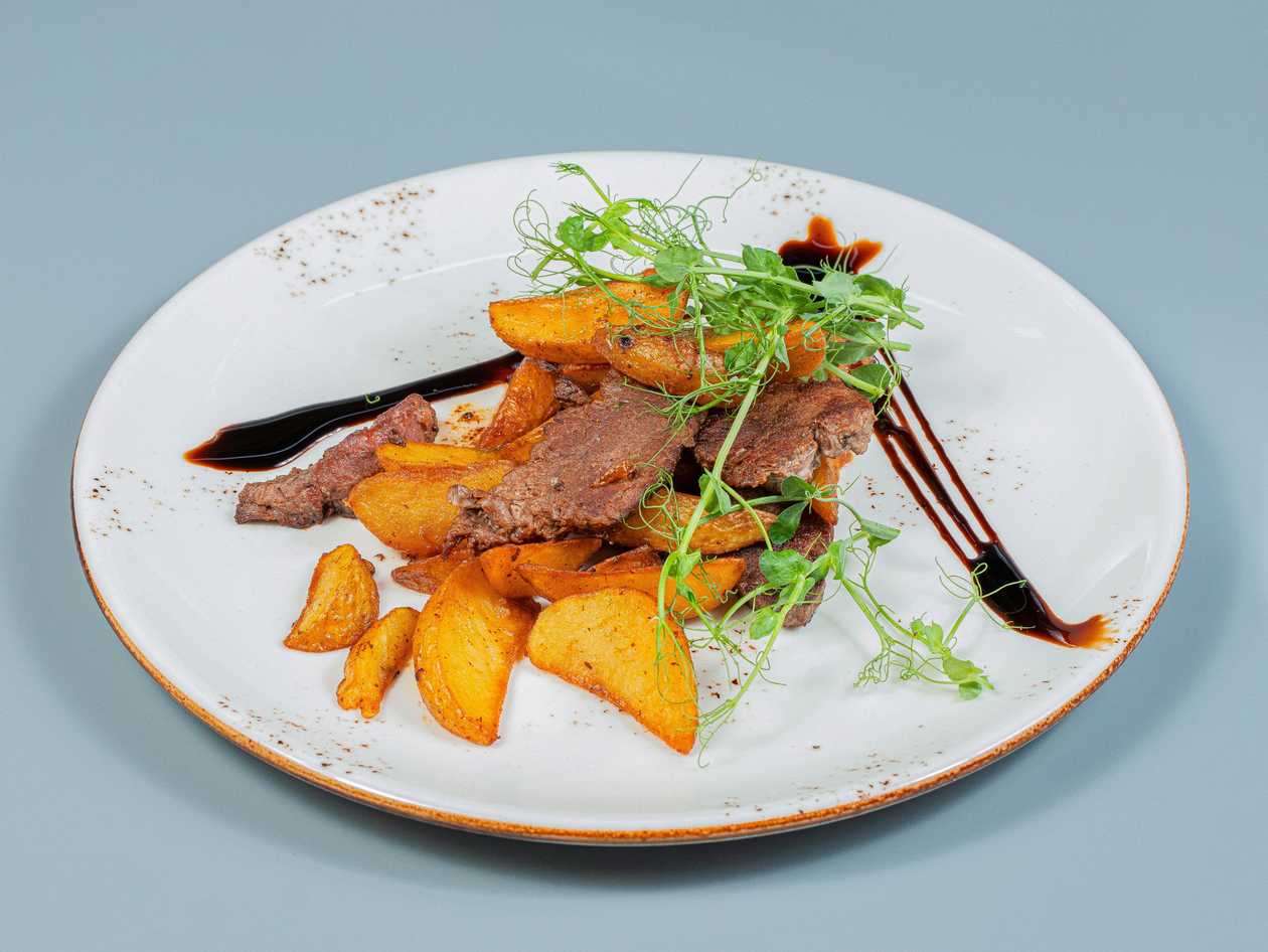 Spicy lamb meat