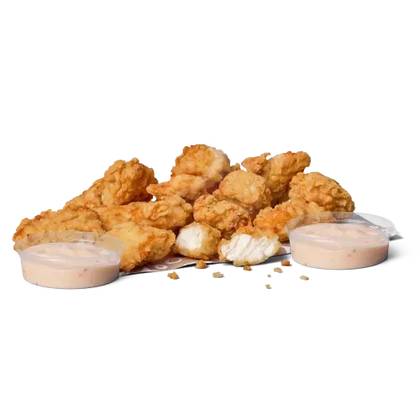 CHICKEN POPS 12 pcs. + DIP