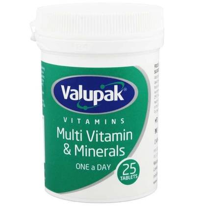 Valupak Multivitamin & Minerals 25's