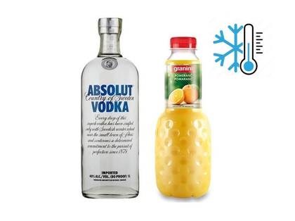 🔥 Absolut 0,7L + 1x Pomeranč 1L