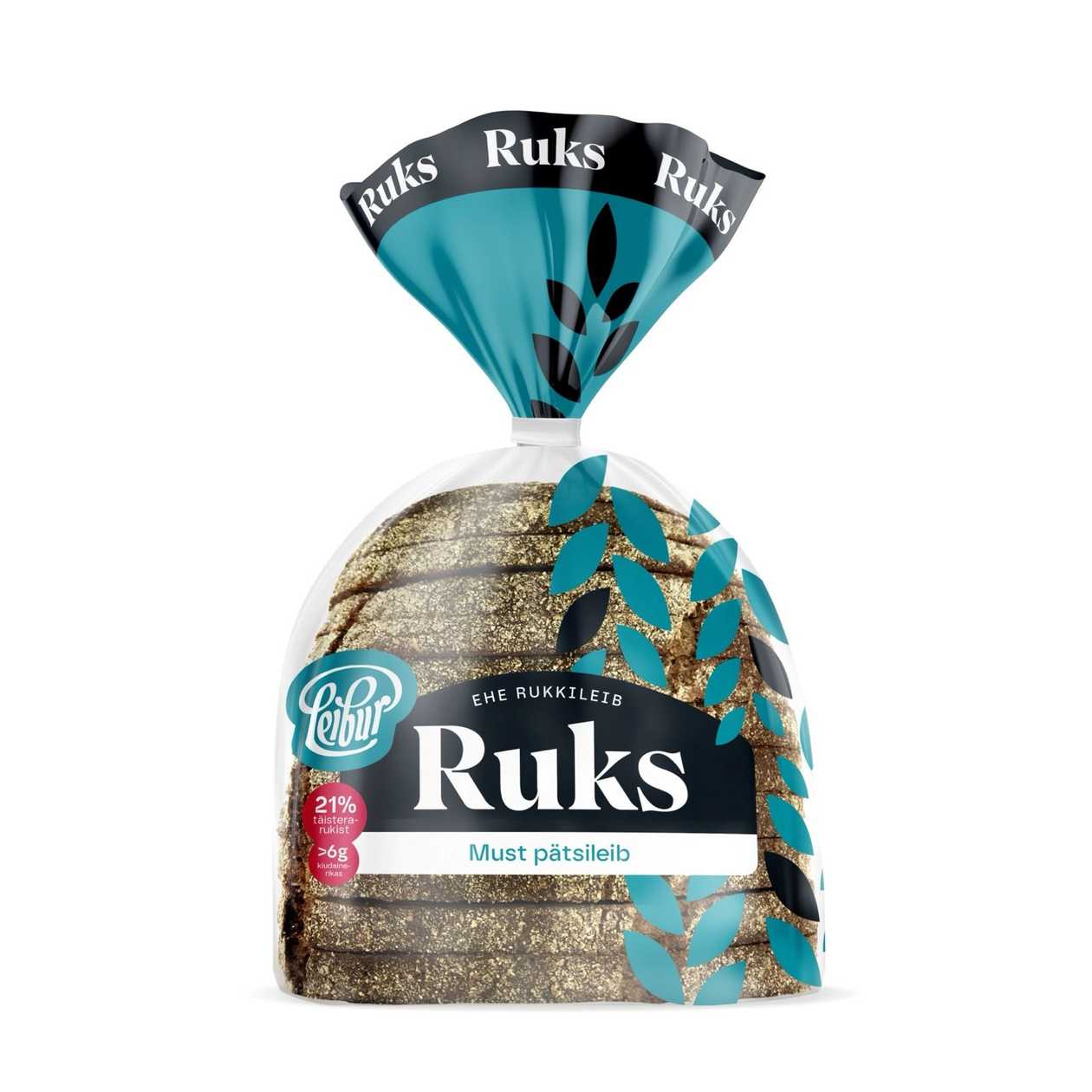 Leibur, Ruks must. 390g (aegub peagi)