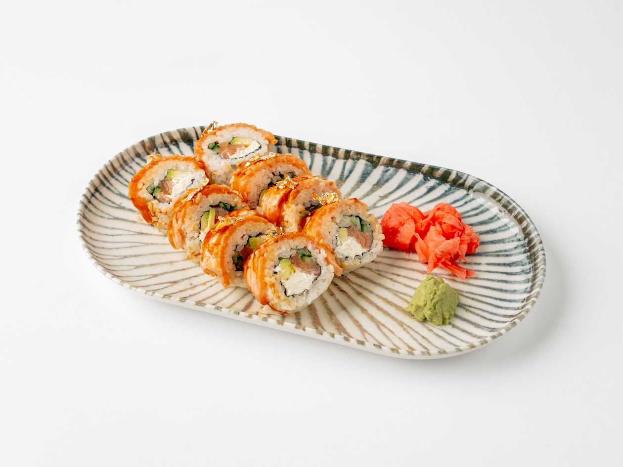 Double Salmon Roll