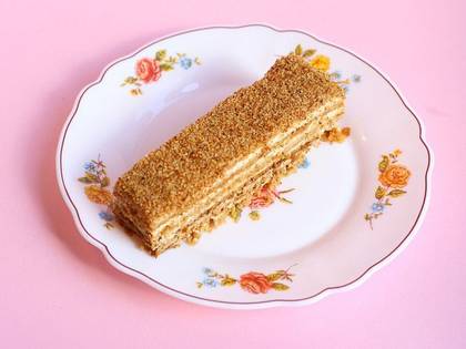 Homemade Honey Cake (Medovik)