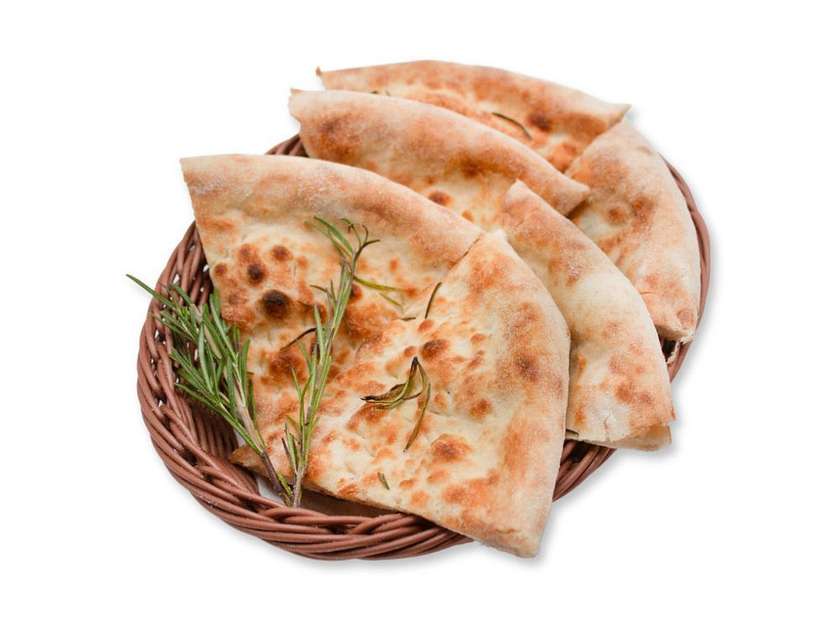 151. Pizza chleba, česnekový olej, rozmarýn