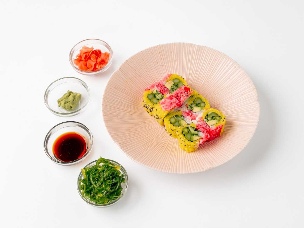 Color California Roll