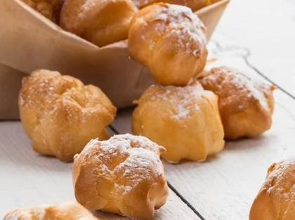 Eklerai DANGIŠKI su grietinėle, 350 g