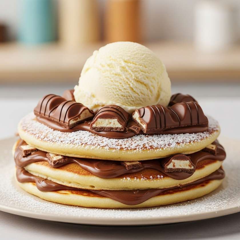 Kinder Bueno Pancakes