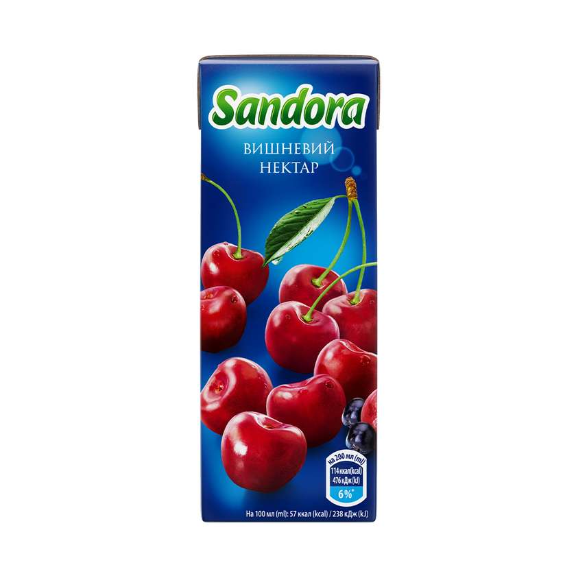 Сік Sandora Вишня (200мл)