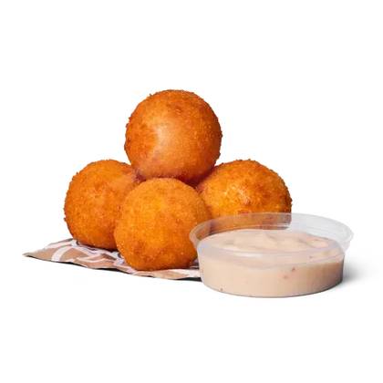 CLASSIC CHEESE BALLS 4 PCS. + DIP