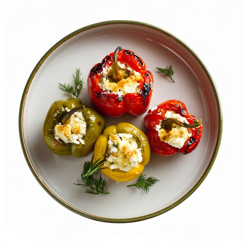 Grilled Pickled Capsicum
