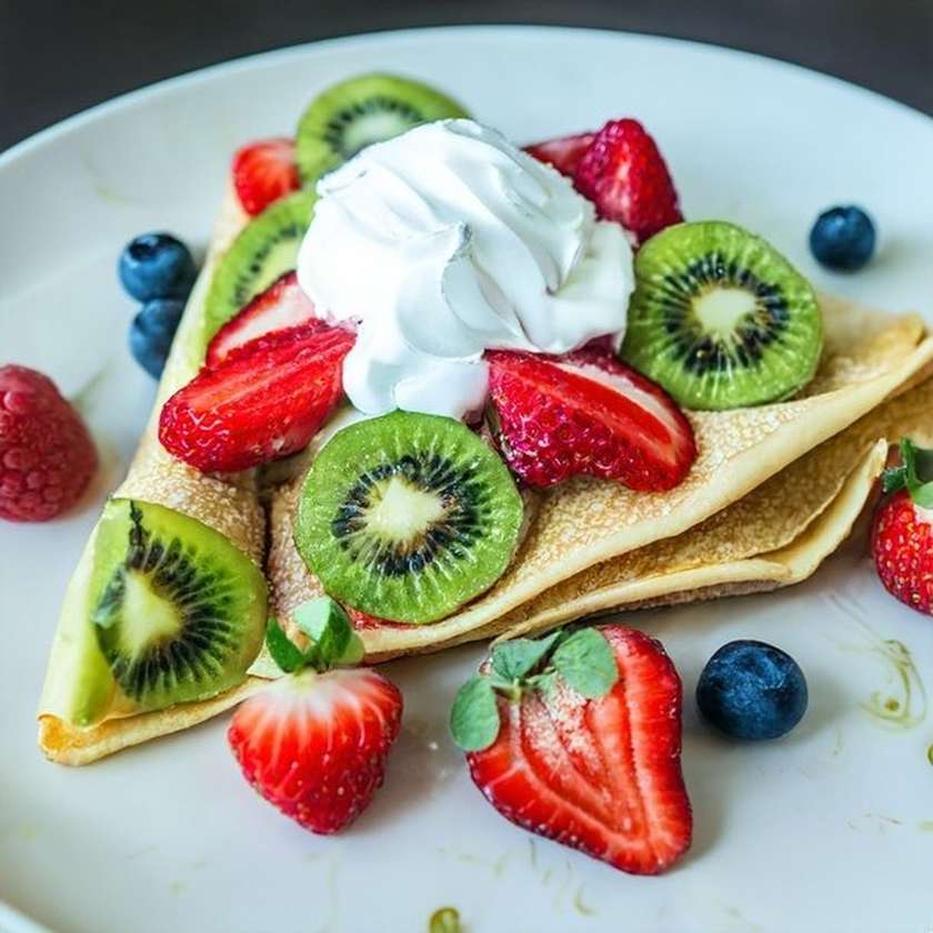 Fruit Salad Crepe