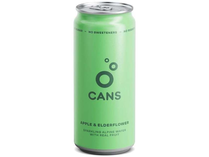 CANS apple & elderflower