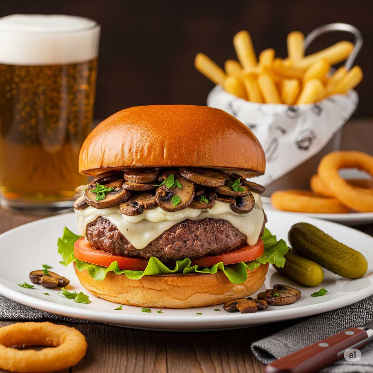 Mushroom Burger