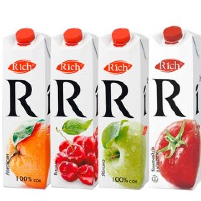 Сік Rich вишня (1л) ( порц.)