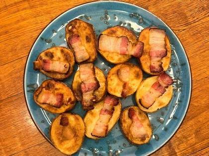 Картопля з беконом