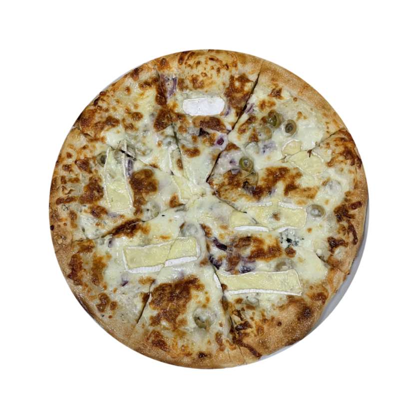 Pizza hermelínová s cibuľou klasik