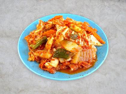 Homemade kimchi
