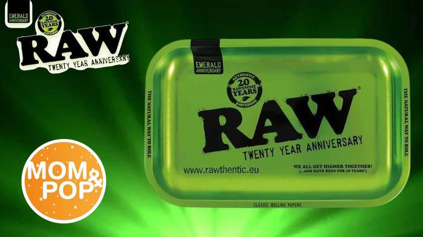 RAW Emerald Small - Limited Edition, 27.5 x 17.5cm