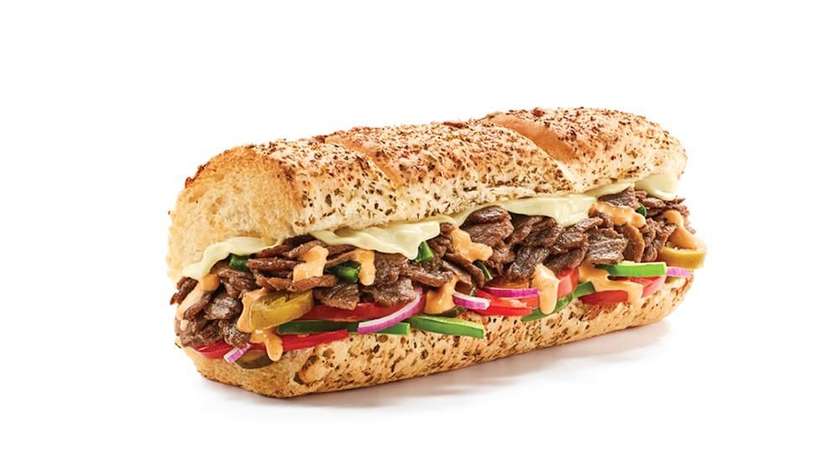 Sandwich steak and cheese 30 cm