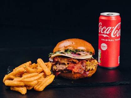 Red Slice Smash Burger Menu