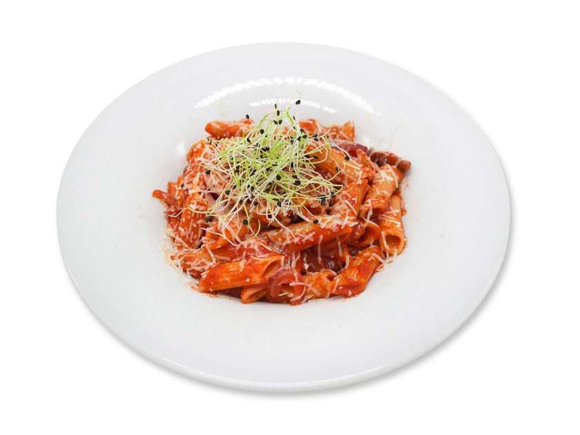 73. Penne s vepřové panenky