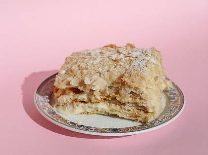 Homemade Napoleon Cake