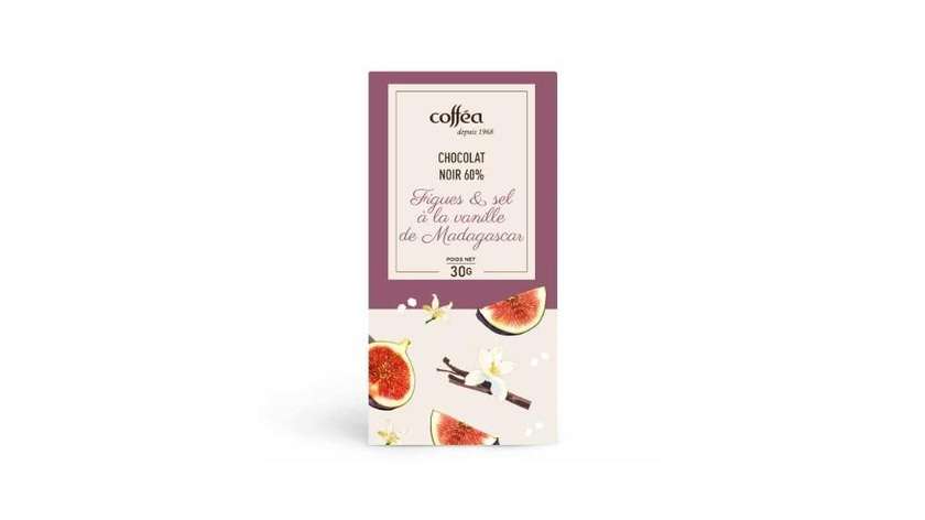 Chocolate Noir 60% figues & sel à la vanille de Madagascar