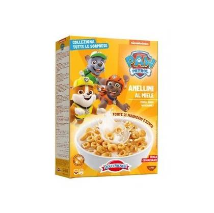 Сухий Сніданок Злакові Кільця з Медом Paw Patrol  TM Dolci Preziosi 375 г