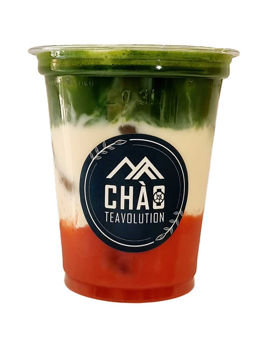 Strawberry Matcha Latte