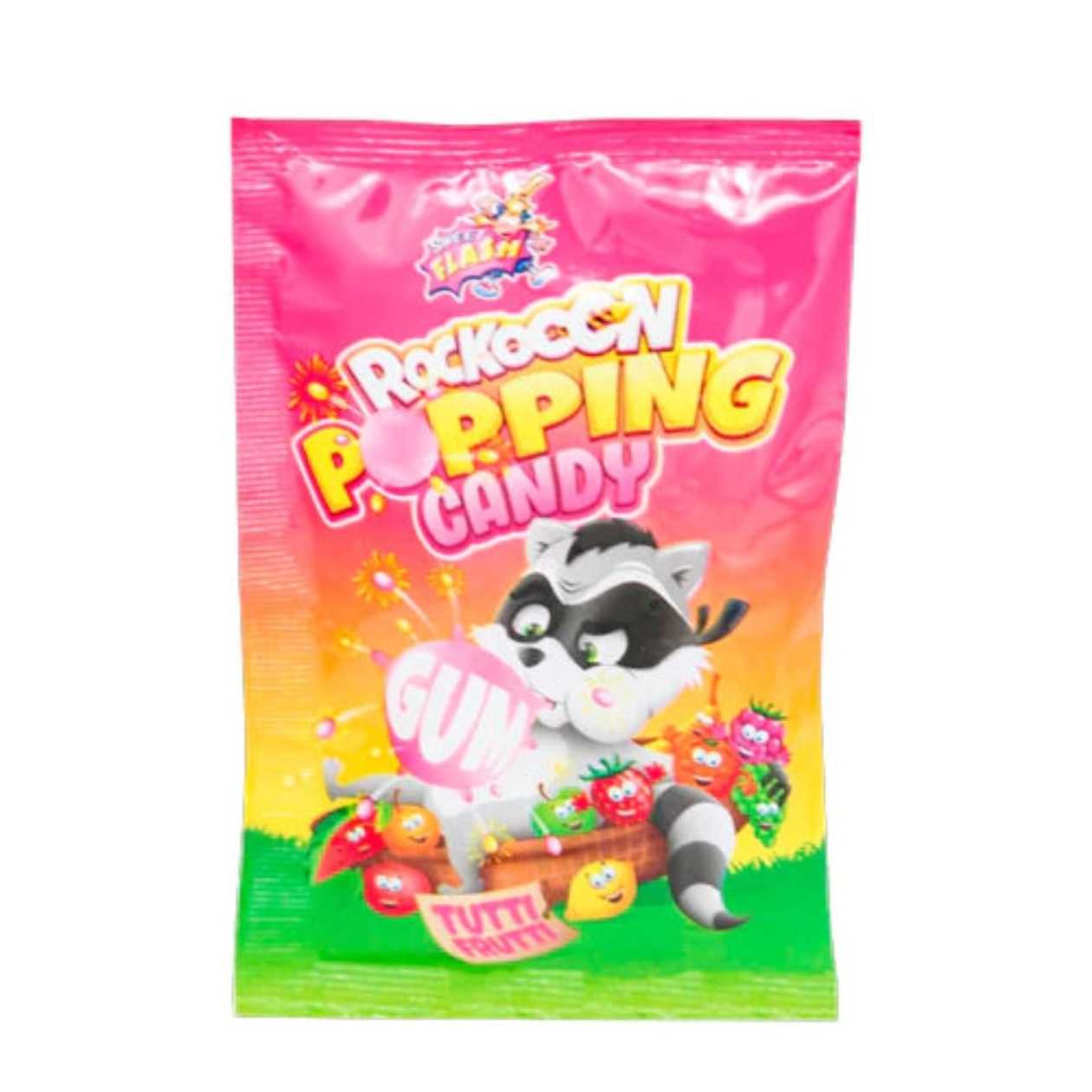 Rockooon Popping Candy Gum Tutti Frutti