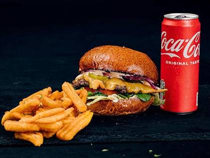 Cheese Smash Burger Menu