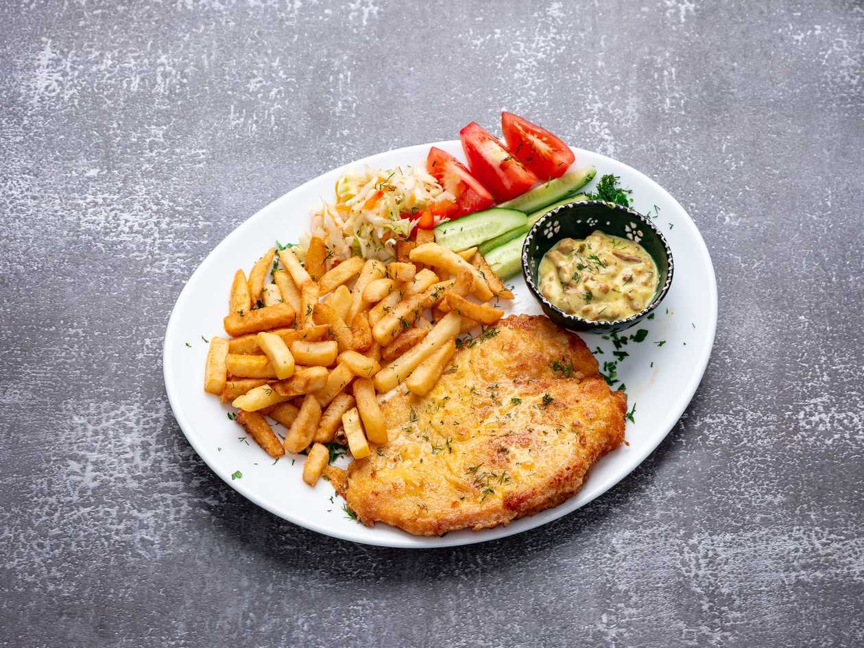 Chicken Steak “Chanterelle”