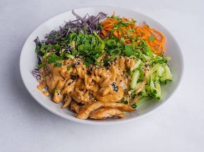 Kurací rice bowl