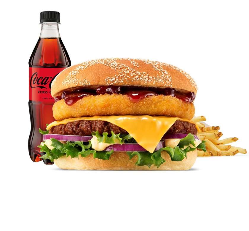 Burger Rywala Plant Beef meal