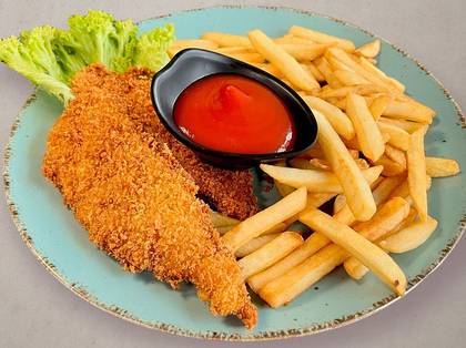Katsu with french fries(1,6)