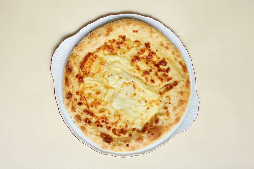 Double Cheese Khachapuri (Megruli)  🧀🧀