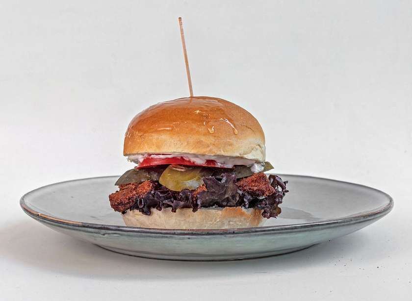 Schnitzel burger