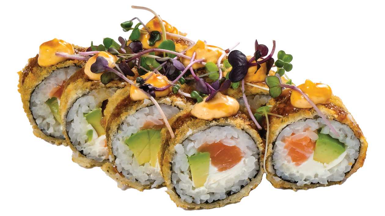 Crunchy Sake Maki