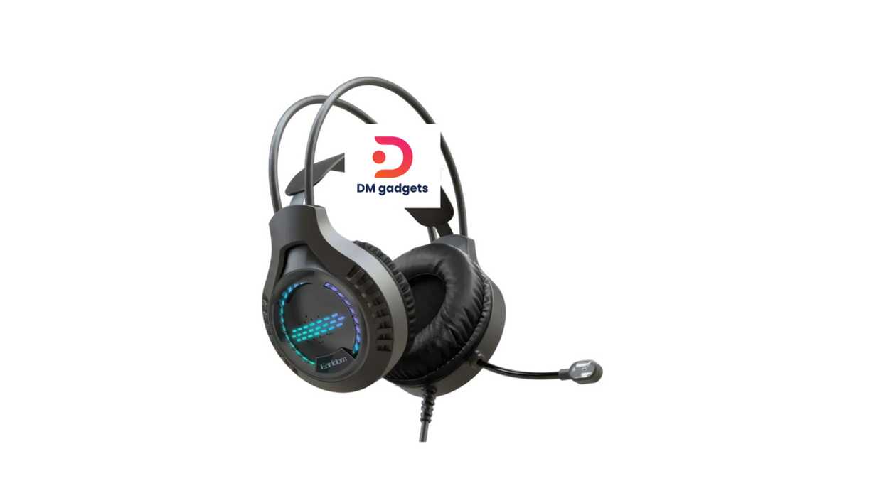 #558A#Earldom®ET-B01 3.5 mm, over-ear, Gaming HEADSET, Colorful LED, 1.7m (black)