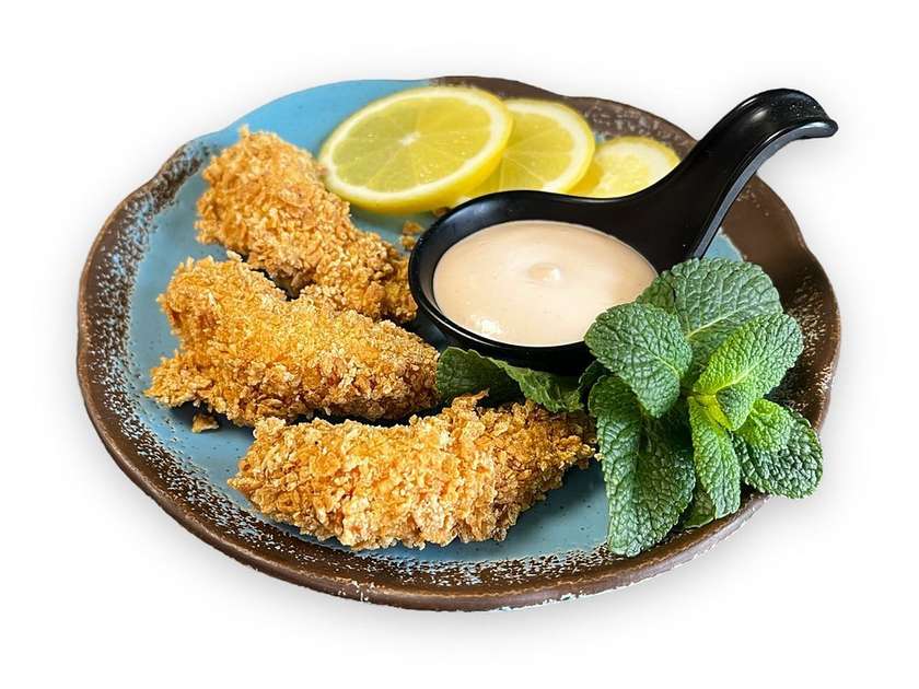 Prawns in tempura 4 pcs (1,6)