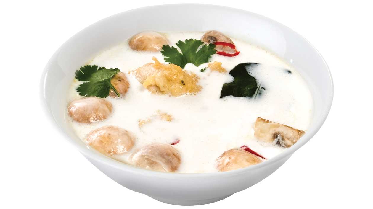 Tom Kha Gai ar vistu