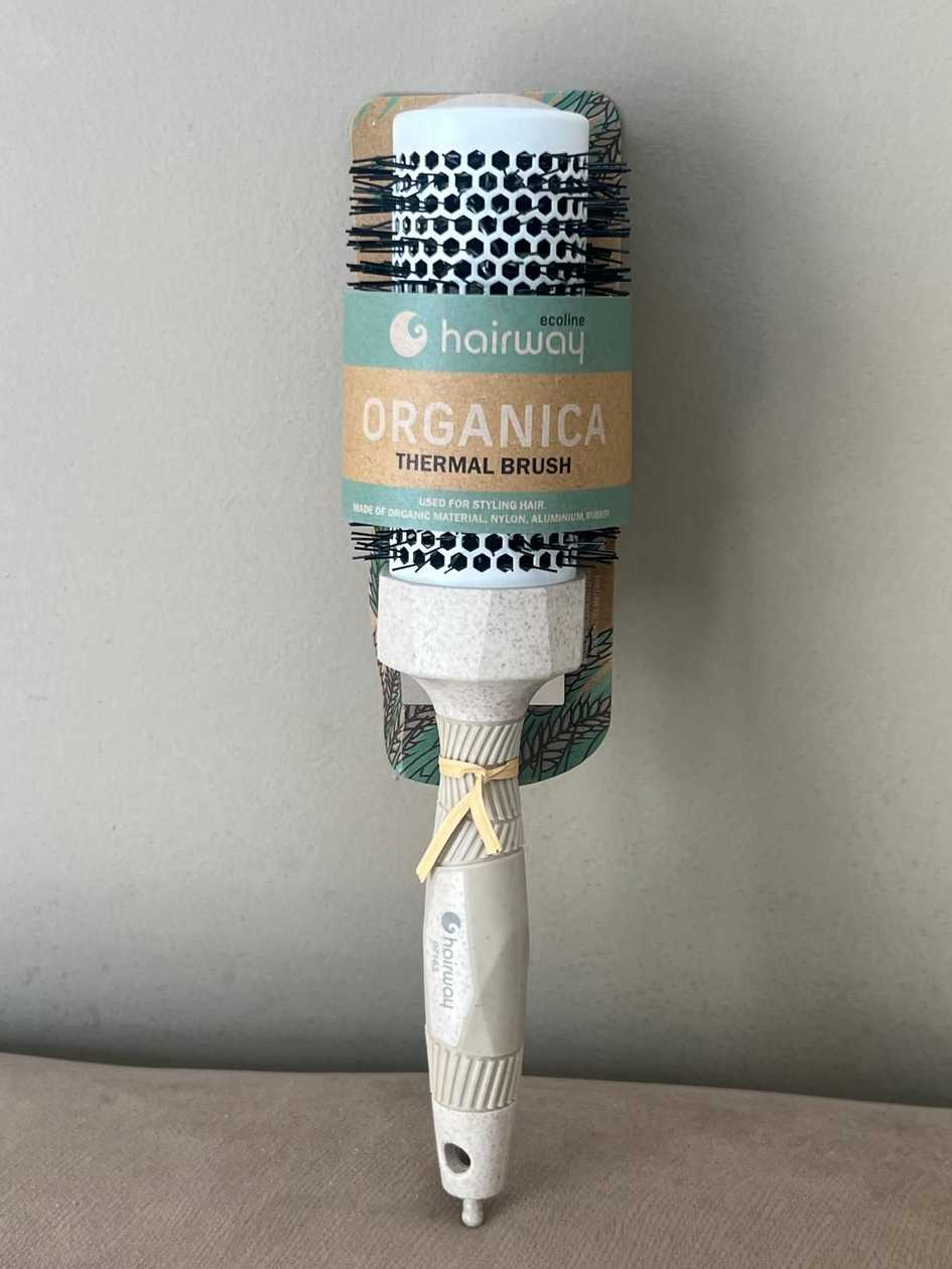Hairway ecoline organica thermal brush 106 g, beige 44/60 mm
