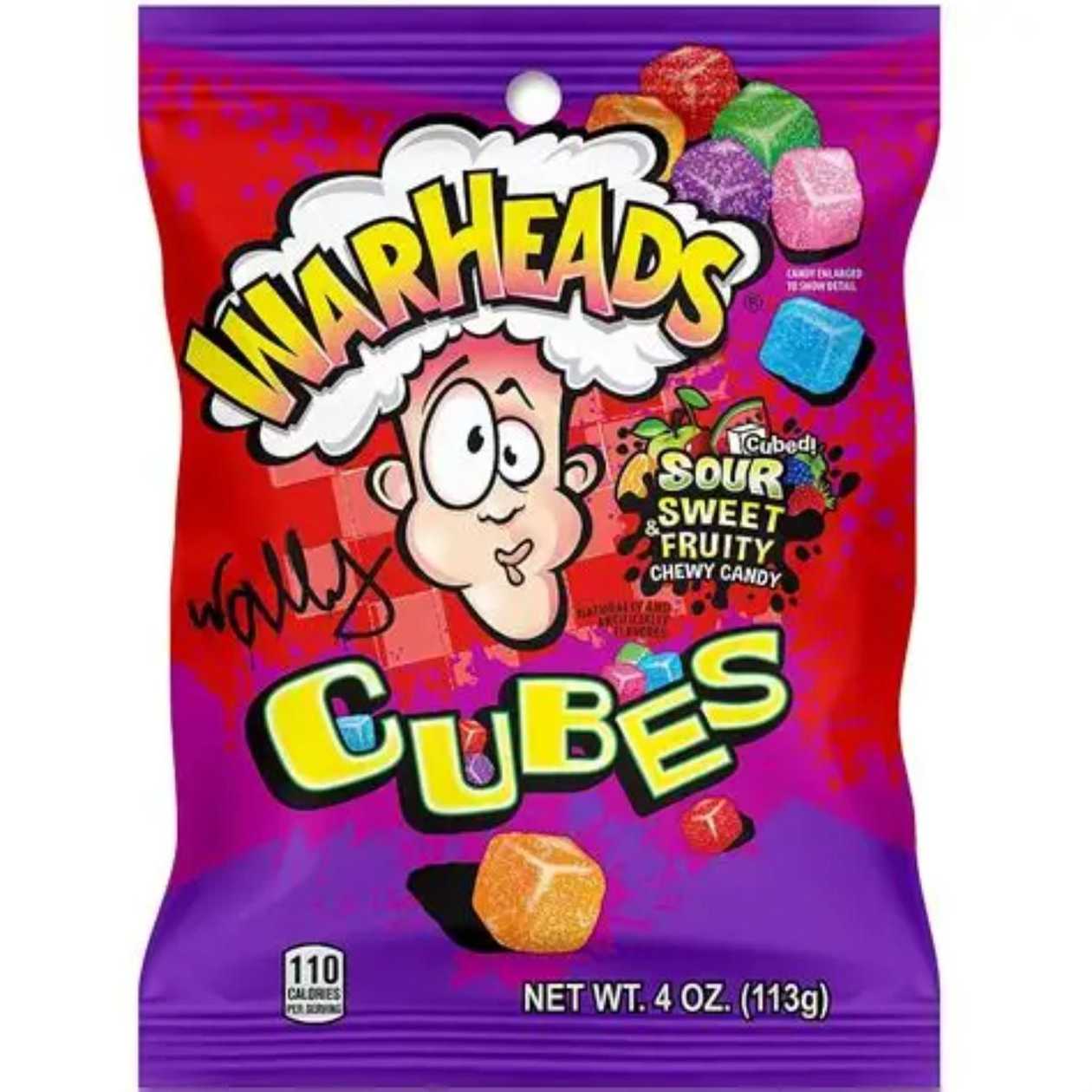 Warheads Chewy Cubes