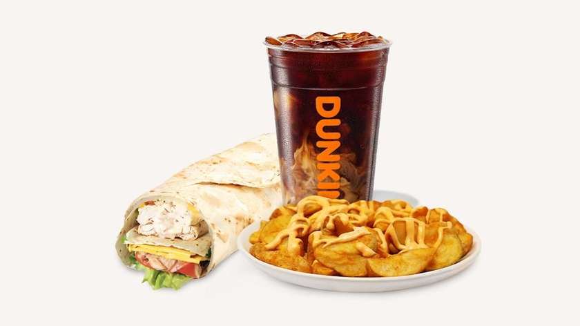 Chicken wrap special combo
